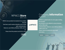 Tablet Screenshot of mpnics.com